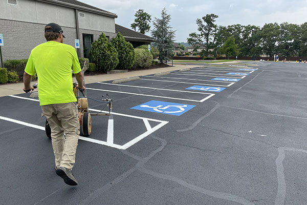 Why Paint Striping Matters for Your Lot
