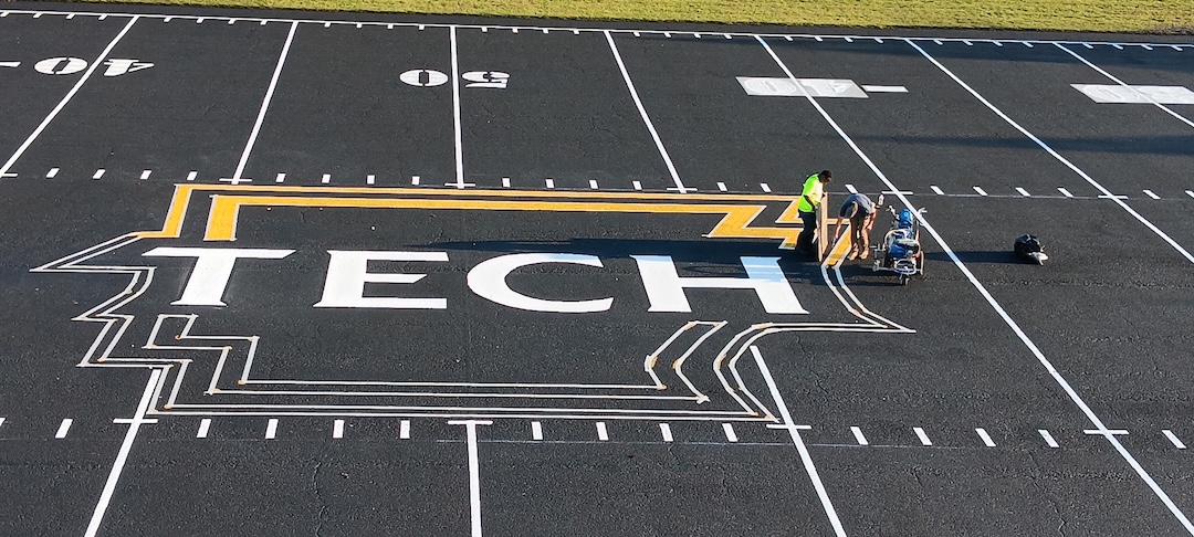 Arkansas Tech University Band Practice Field Crack Sealing project photo 5 in Russellville, AR