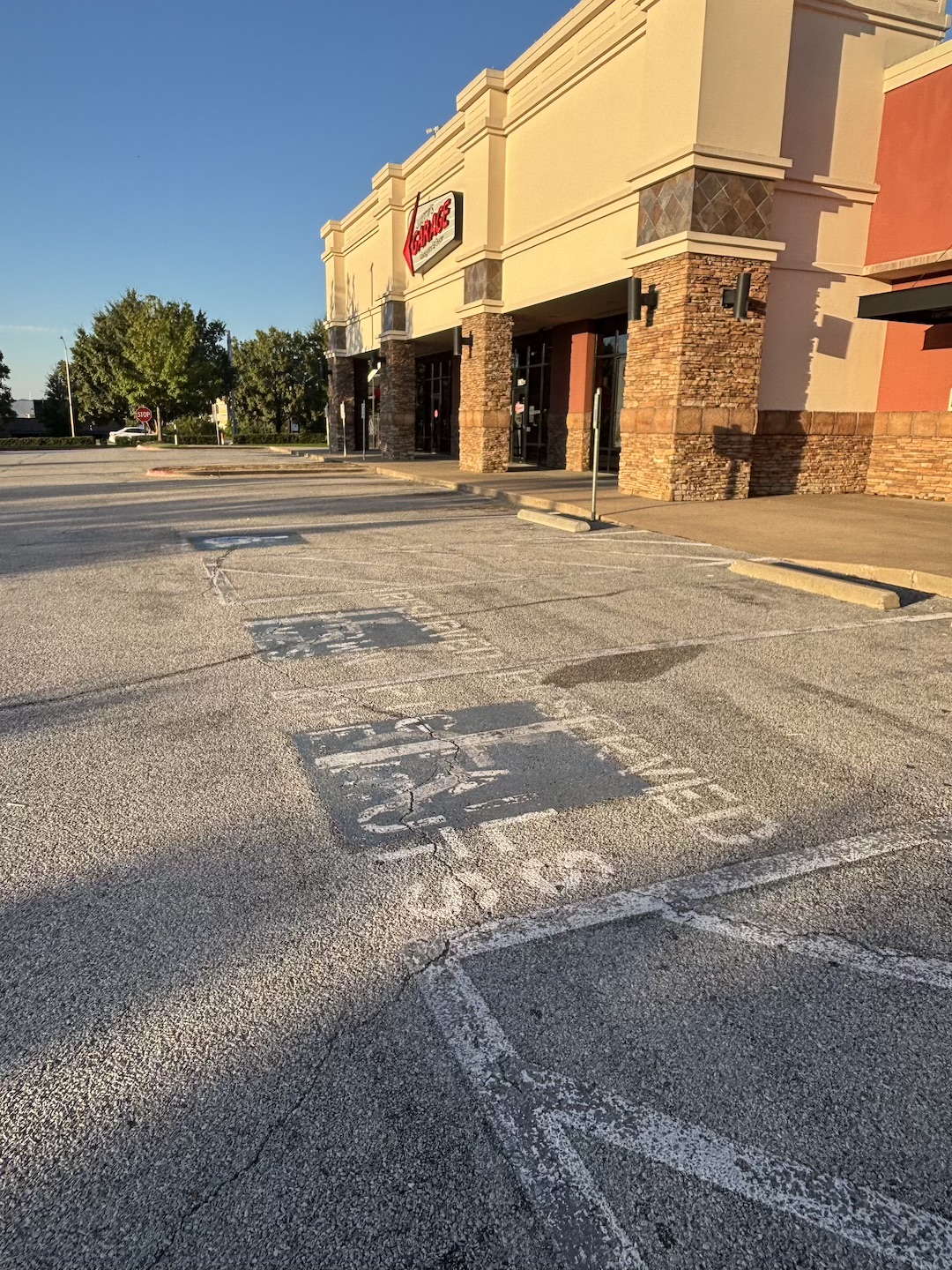 Steele Crossing Crack Sealing project photo 4 in Fayetteville, AR