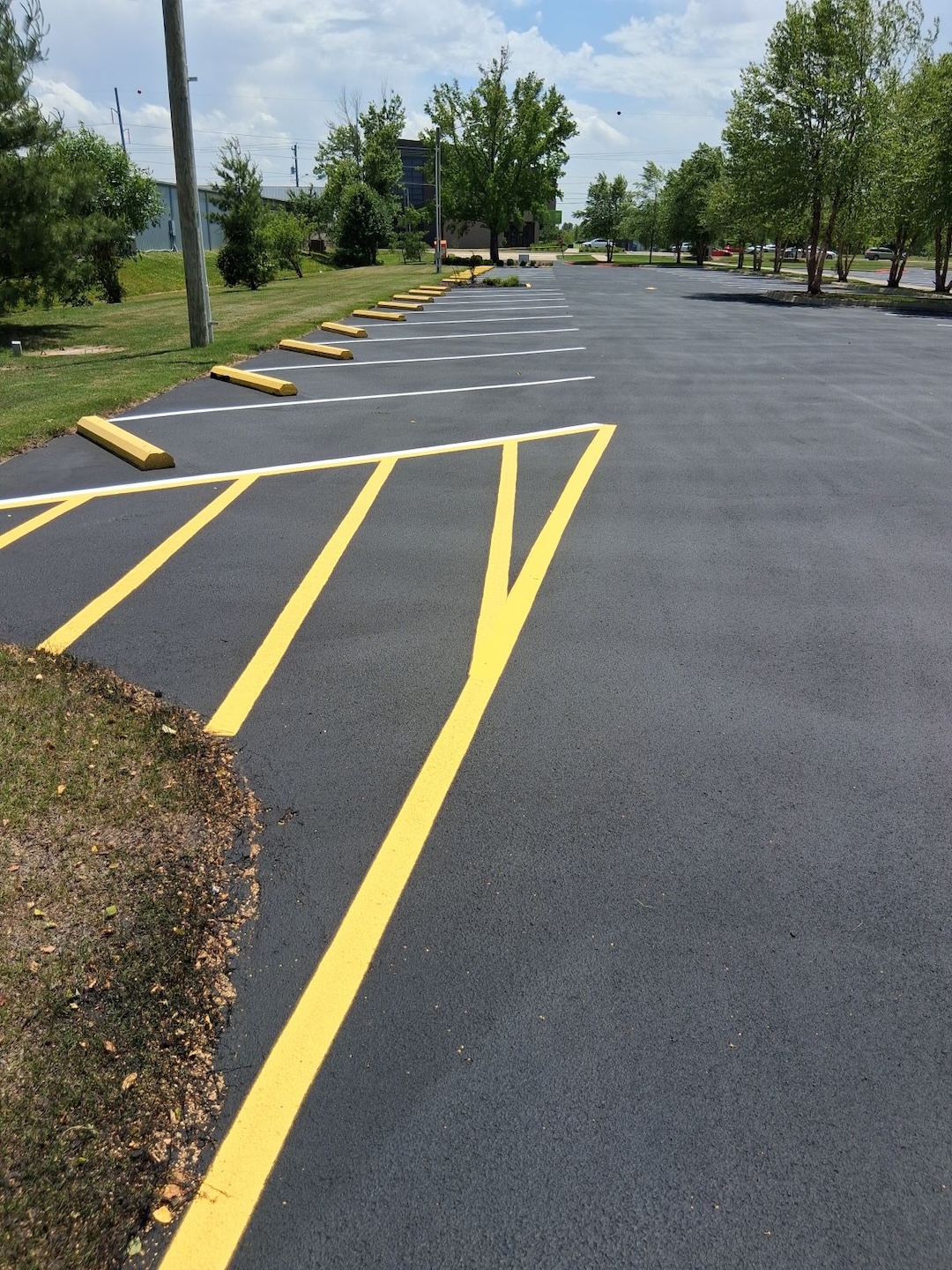 Word of Life Church Crack Sealing project photo 3 in Bentonville, AR