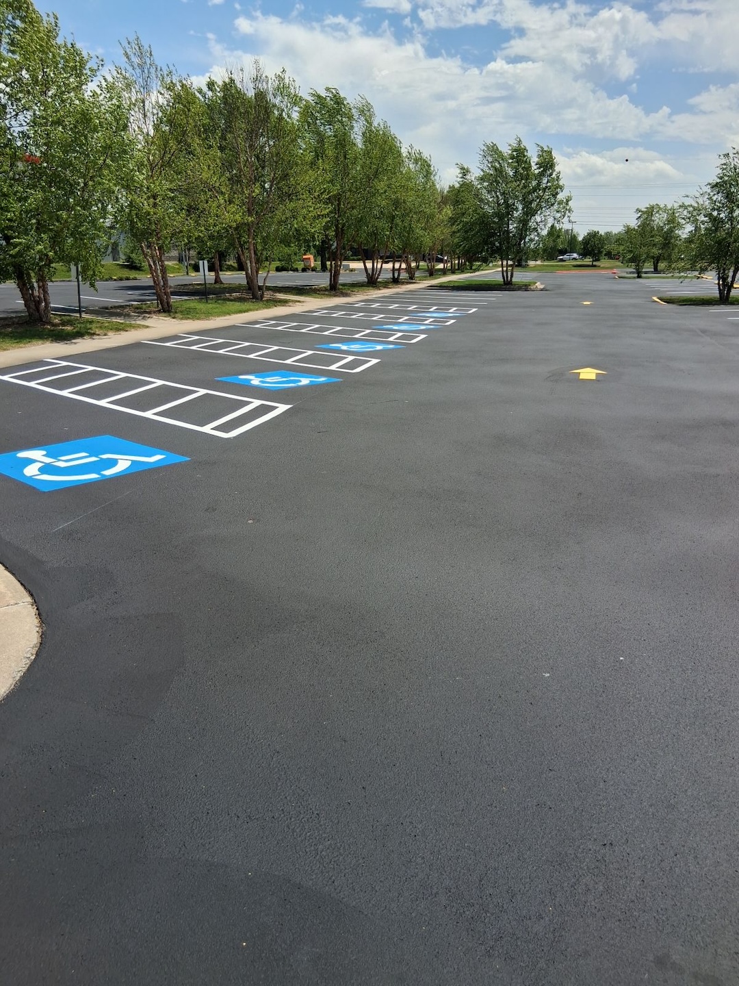 Word of Life Church Crack Sealing project photo 4 in Bentonville, AR