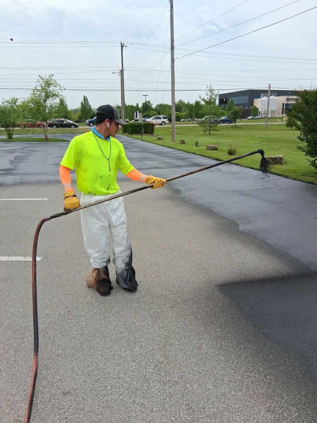 Word of Life Church Crack Sealing project photo 5 in Bentonville, AR